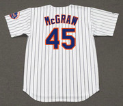 TUG McGRAW New York Mets 1969 Home Majestic Baseball Throwback Jersey - BACK