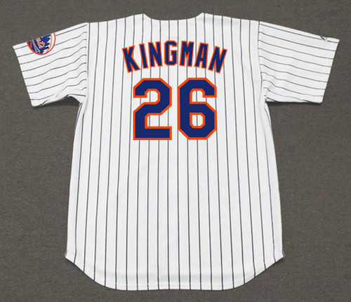 Dave Kingman Jersey - 1975 New York Mets Home MLB Throwback Jersey