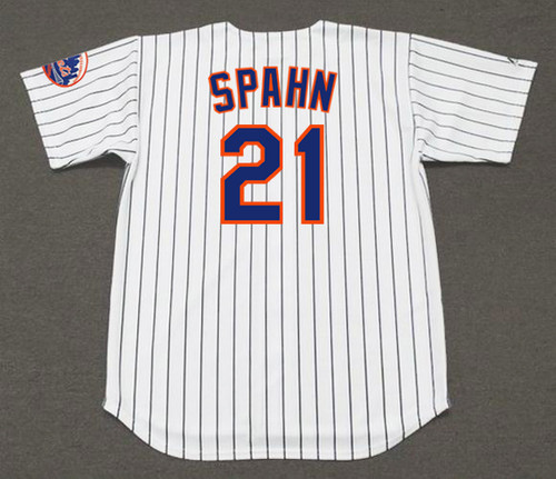 YOGI BERRA  New York Mets 1965 Home Majestic MLB Throwback Jersey