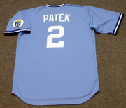 FREDDIE PATEK Kansas City Royals 1978 Majestic Cooperstown Throwback Baseball Jersey