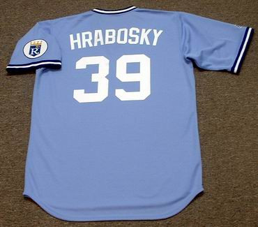 Kansas City Royals Majestic Cooperstown Cool Base Team Jersey - Light Blue