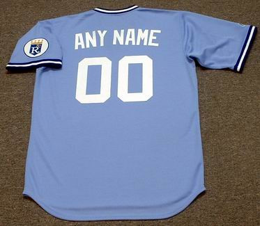 KANSAS CITY ROYALS 1980's Majestic Throwback Home Jersey Customized Any  Name & Number(s) - Custom Throwback Jerseys