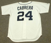 MIGUEL CABRERA Detroit Tigers 2008 Majestic Throwback Home Baseball Jersey