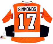 WAYNE SIMMONDS Philadelphia Flyers 2014 REEBOK Throwback NHL Hockey Jersey