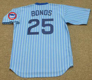 BOBBY BONDS Chicago Cubs 1981 Majestic Throwback Baseball Jersey - BACK