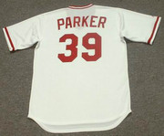 DAVE PARKER Cincinnati Reds 1985 Majestic Cooperstown Home Baseball Jersey