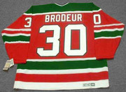 MARTIN BRODEUR New Jersey Devils 1980's CCM Vintage Throwback NHL Hockey Jersey