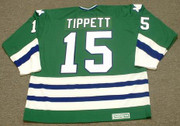 DAVE TIPPETT 1983 CCM Hartford Whalers Jersey - BACK