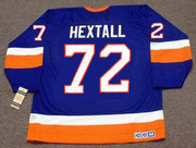 RON HEXTALL New York Islanders 1993 Away CCM Vintage Throwback NHL Hockey Jersey - BACK