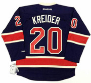 CHRIS KREIDER New York Rangers 2014 REEBOK Throwback NHL Hockey Jersey