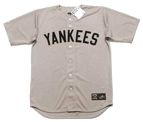 4 Lou Gehrig Jersey Old Classic Style Gray Shirts Uniform