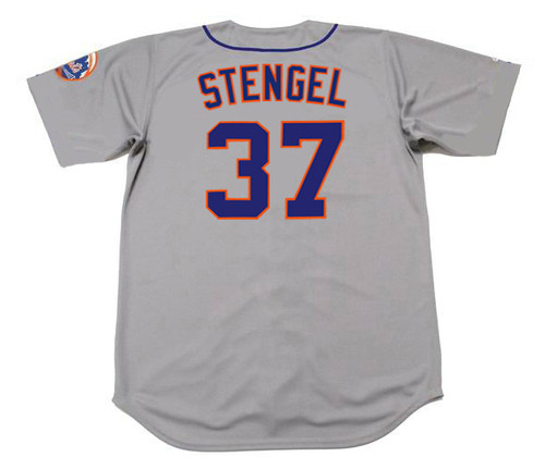 Mlb New York Mets Pinstripe Jersey 25th Anniversary 1962-1986 As