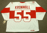 NIKLAS KRONWALL Detroit Red Wings 1920's CCM Vintage Throwback NHL Hockey Jersey