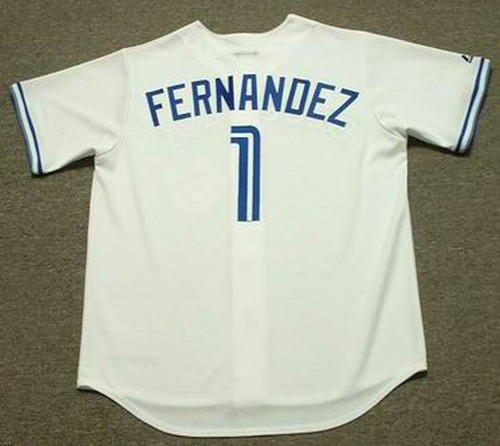 TONY FERNANDEZ Toronto Blue Jays 1993 Majestic Throwback Home