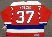 OLAF KOLZIG Washington Capitals 1994 CCM Vintage Throwback NHL Hockey Jersey