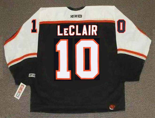 John LeClair Philadelphia Flyers Autographed Signed Retro Fanatics Jersey