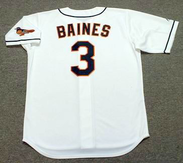 HAROLD BAINES Baltimore Orioles 1995 Majestic Throwback Baseball Jersey -  Custom Throwback Jerseys