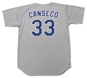 JOSE CANSECO Texas Rangers 1993 Majestic Cooperstown Throwback Away Jersey