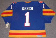 GLENN RESCH Colorado Rockies 1980 CCM Vintage Throwback NHL Hockey Jersey