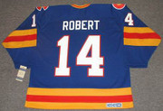 RENE ROBERT Colorado Rockies 1980 CCM Vintage Throwback NHL Hockey Jersey