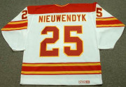 JOE NIEUWENDYK Calgary Flames 1980's CCM Vintage Throwback Home NHL Hockey Jersey