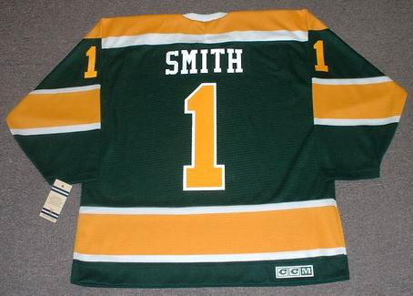 Gary Smith 1967 Oakland Seals Away Vintage Throwback NHL Jersey