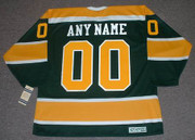 CALIFORNIA GOLDEN SEALS 1970's CCM Vintage Jersey Customized "Any Name & Numbers"