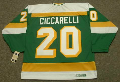 Dino Ciccarelli 1981 Minnesota North Stars Away CCM Vintage