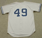 RON GUIDRY New York Yankees 1978 Majestic Throwback Away Baseball Jersey