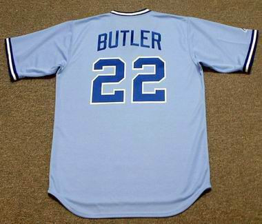 1983 Brett Butler Game Worn Atlanta Braves Jersey.  Baseball, Lot  #52344