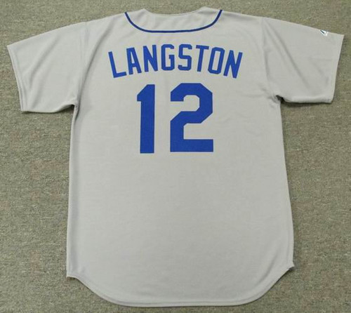 MAJESTIC  MARK LANGSTON Seattle Mariners 1984 Cooperstown