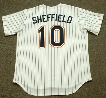 Gary Sheffield San Diego Padres 1993 Home White Jersey w/ Team