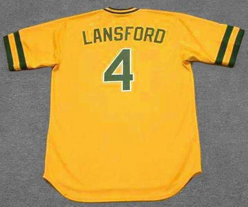 Carney Lansford Jersey - 1983 Oakland Athletics Cooperstown