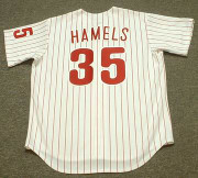 COLE HAMELS Philadelphia Phillies 2010 Majestic Throwback Home Baseball Jersey