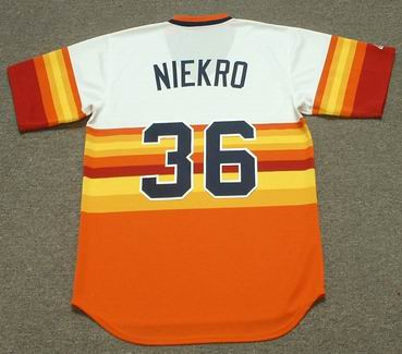 JOE NIEKRO Houston Astros 1980 Majestic Cooperstown