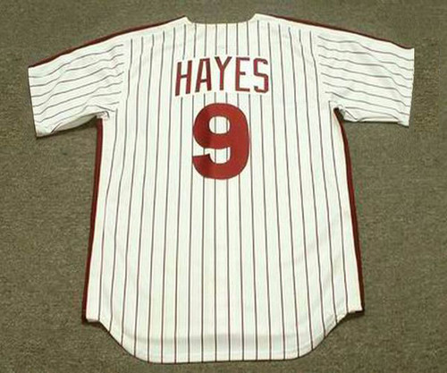 Lot Detail - Von Hayes Signed Phillies Jersey