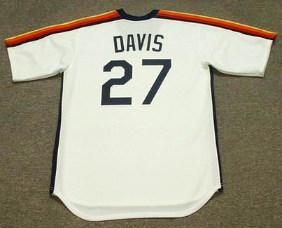 1986 Glenn Davis Game Worn Houston Astros Jersey. Baseball, Lot #83234