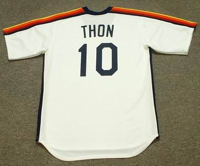 Dickie Thon in Houston Astros Baseball Player T-Shirt