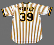 DAVE PARKER Pittsburgh Pirates 1978 Majestic Home Cooperstown Throwback Jersey