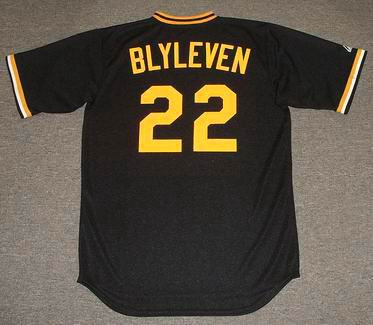 Bert Blyleven Jersey - Pittsburgh Pirates 1978 Home Throwback MLB Baseball  Jersey