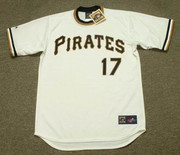 DOCK ELLIS Pittsburgh Pirates 1971 Home Majestic Throwback Baseball Jersey - FRONT