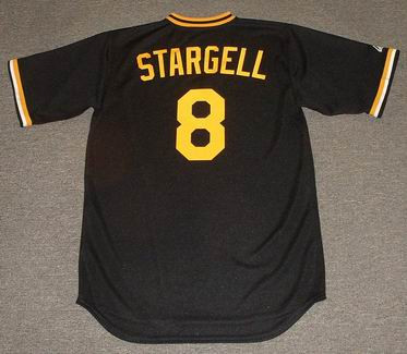 WILLIE STARGELL Pittsburgh Pirates 1966 Majestic Throwback Home Baseball  Jersey - Custom Throwback Jerseys