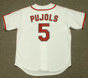 Albert Pujols 1940's St. Louis Cardinals Majestic MLB Baseball Throwback Jersey - BACK