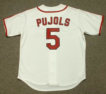 Albert Pujols Jersey - St. Louis Cardinals 1940 Throwback Baseball Jersey