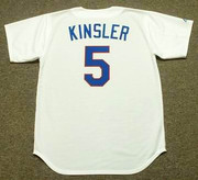 IAN KINSLER Texas Rangers 1990's Majestic Cooperstown Throwback Baseball Jersey