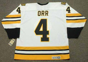 BOBBY ORR Boston Bruins 1975 CCM Vintage Throwback Home NHL Hockey Jersey - BACK