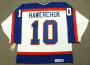 DALE HAWERCHUK Winnipeg Jets 1989 Home CCM NHL Vintage Throwback Jersey - BACK