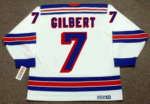 NY Rangers Authentic Jersey Retirement Banner, #7 Rod Gilbert, New and  sealed.