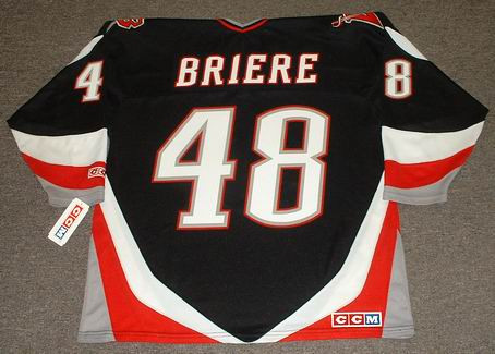 CCM Buffalo Sabres Daniel Briere Jersey Blue S Slug Logo NHL