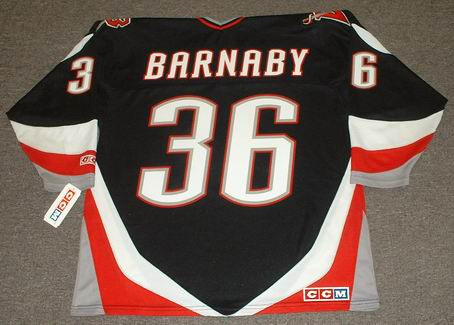 Buffalo Sabres Barnaby CCM Goat Head NHL Hockey Jersey Authentic 52 White  Home